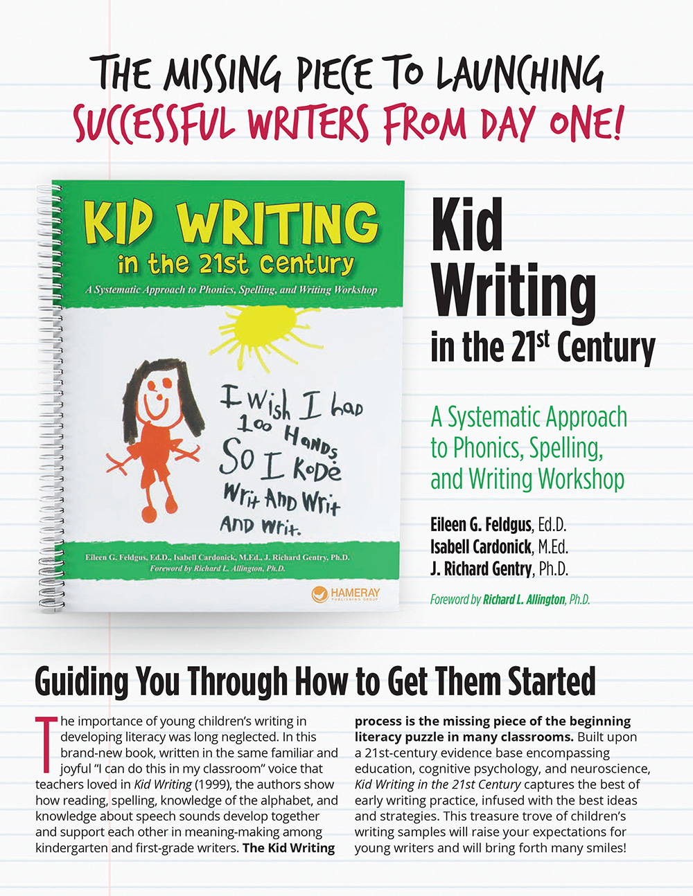 Kid Writing Brochure