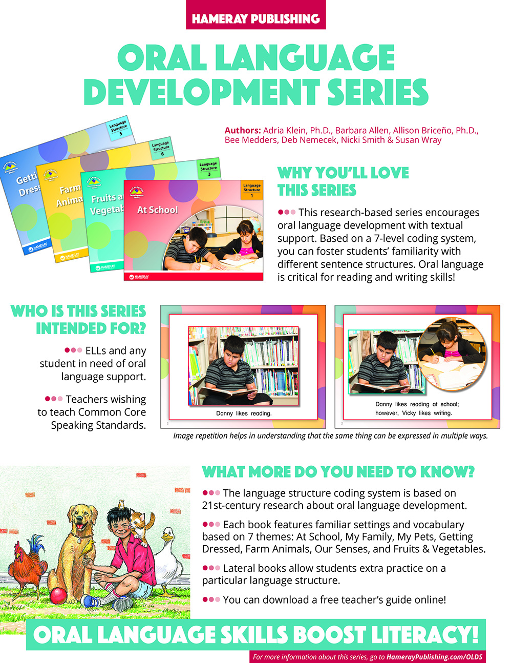 Oral Language Development Series Snapshot